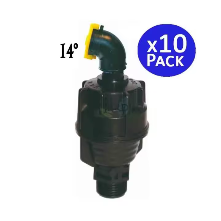 Suinga Pack 10 Aspersores Agrícolas Circulares Rotativos 1/2" 14º - 1