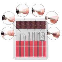 Lima de uñas con 6 piezas (eléctrico) Negro - details 0