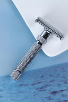 Ajustable Yaqi El Corte Final Cepillo De Acero Inoxidable Para Hombres Afeitadora De Seguridad En Color Cromo - details 44