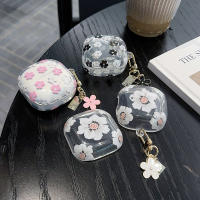 Funda Transparente Para Samsung Galaxy Buds Pro/Live/FE Con Flores Moda Protección Suave TPU Anticaída Cubierta Para Auriculares Galaxy Buds pro 2 - details 2