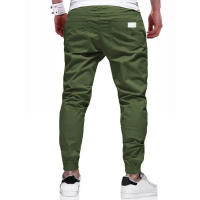 Nuevos Pantalones De Cargo Para Hombre Estilo Casual Color Sólido Talla Grande Joggers Tejidos Pantalones Rectos Para Deporte Y Ropa Casual - details 8