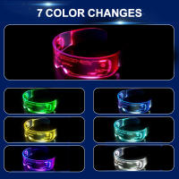 Gafas Luminosas LED Mejoradas Vintage Punk Para Decoración De Navidad Coloridas Y Fashion Para Fiestas Luz Nocturna Con Luz Neón - details 1