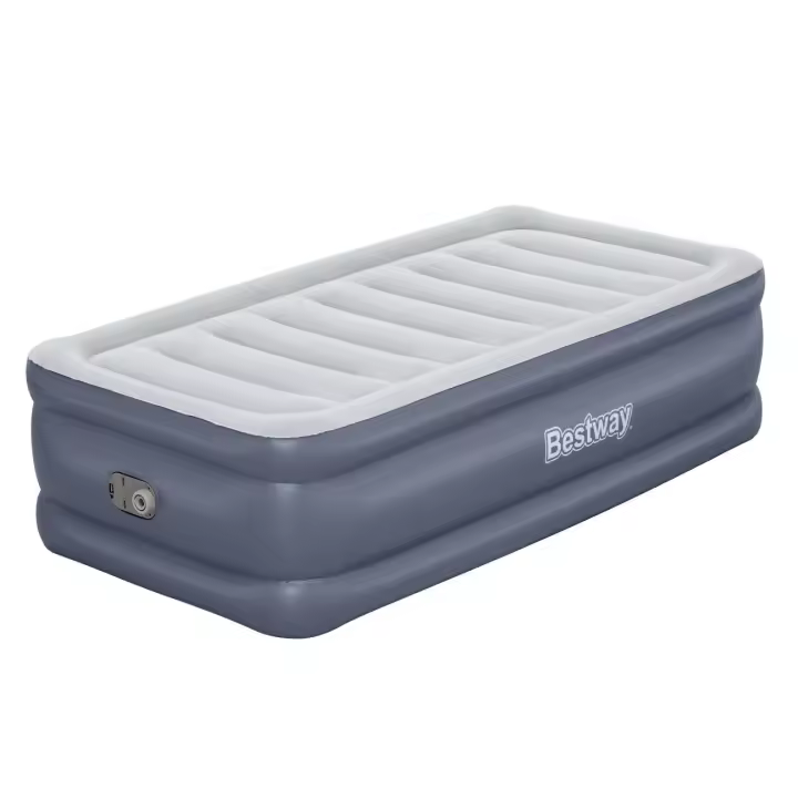 Colchão Insuflável De Viagem Com Bomba De Ar Incorporada Tritech Twin 1,91M X 0,97M X Bestway - 1