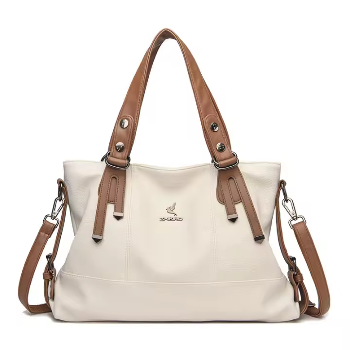 Bolso de mujer con estampado de cocodrilo, bolso de mujer, nuevo bolso de mujer de moda retro europeo y americano, bolso de hombro - 1