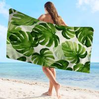 Toalla De Microfibra Absorbente Y Secado Rápido Para Playa Yoga Natación Senderismo Toalla De Palmas Suave Y De Alta Calidad Para Deportes Y Viajes - details 6