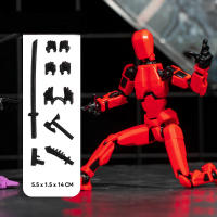 Figura De Acción Titan 13 T13 3D Impresión Múltiples Articulaciones Desplazables Figura De Suerte Nova 13 Figura De Acción Dummies - details 9