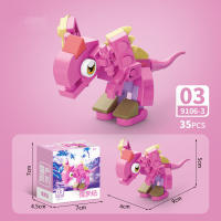 Bloques De Construcción De Animales Del Mundo Insecto Scorpion Mantis Hormiga Araña Pájaro Marino Regalo Para Niños Adornos De Escritorio Bloques Pequeños Compatible Con Lego ABS Sin Batería - details 17