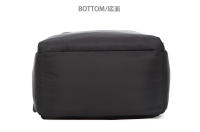 Mochila De Lona Mini Para Hombre Negro Moda Escuela Japonesa Pequeña Impermeable Con Manija Y Bolsillos Interior Capacidad Baja - details 13