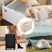 Juego de 7 cubos de embalaje premium para maletas, esenciales de viaje para llevar en el equipaje de mano, bolsas organizadoras de equipaje impermeables para accesorios de viaje. - details 4