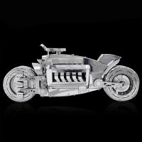 Kit De Modelos De Rompecabezas 3D De Metal Para Motocicleta DIY Puzle Láser Juguete Para Niños Material De Metal - details 4