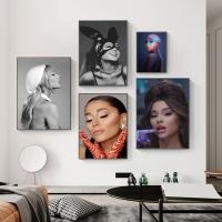 Póster De Música Arte Ariana Grande Estilo Retro Impresión En Papel Resistente Al Agua Decoración De Pared Para Sala De Estar Bar - details 1
