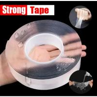 Cinta Adhesiva Doble Cara Nano Extra Fuerte Transparente Impermeable Para Decoración Y Uso Doméstico Cinta Adhesiva De Alta Potencia Para Cocina Y Baño - details 0