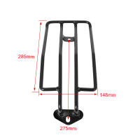 Soporte De Maletero Trasero Para Motocicleta En Negro/Cromo Para Honda Shadow Aero 750 2003 2004 Y Harley Sportster Accesorio De Motocicleta - details 5