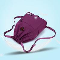 Mochila De Viaje Oxford Impermeable Y Duradera Plegable De Color Sólido Estilo Fashion Para Escuela Y Exterior - details 8