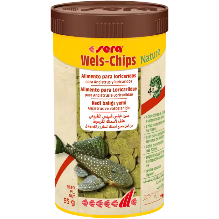 Sera Wels-Chips Nature 250 ml (95g) - 1