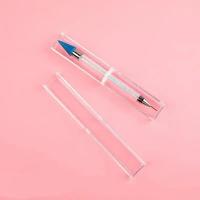 1Pc Art White Dual-head Wax Pen Con Adornos De Diamante Y Herramienta Para Colocar Cuentas De Cristal En Manicura - details 4