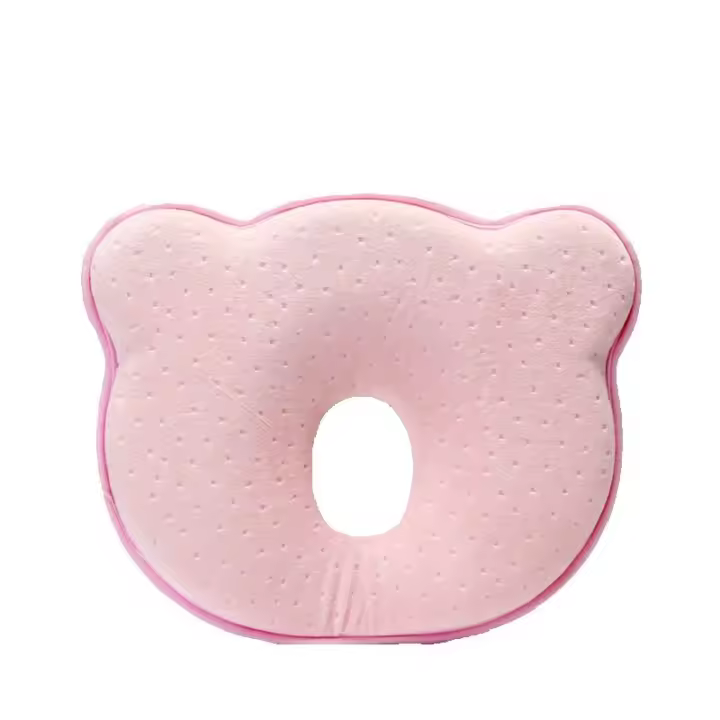 Cabezas Planas y deformaciones de la Cabeza, almohada with form de núcleo de almohada de espuma de viscoelástica, Extra Large, transpired y Resistant, adecuada para 0-12 meses - 1