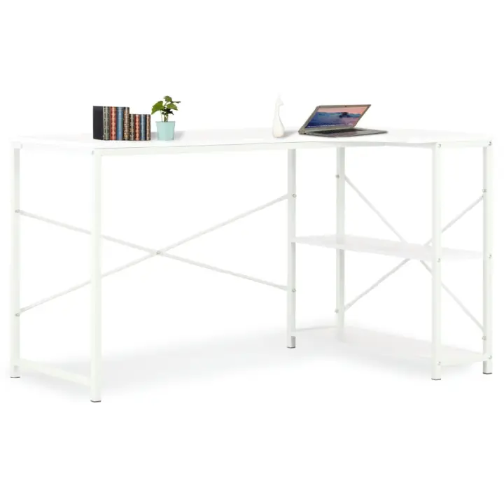 vidaXL ESCRITORIO PARA ORDENADOR BLANCO 120X72X70 CM - 1