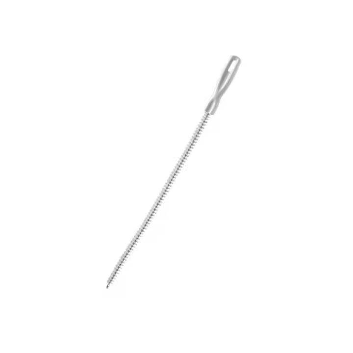 Cepillo De Limpieza Para Baño Y Cocina Flexible Herramienta De Eliminación De Obstrucciones En Tuberías Cepillo De Pelos De Níquel Para Limpieza De Fregadero Y Desagüe - 1