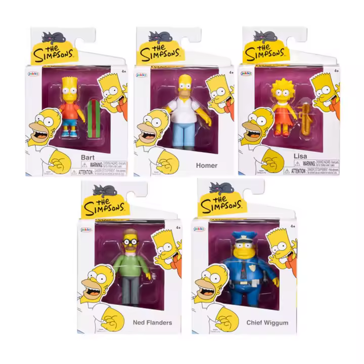 Figura wave 1 Los Simpsons 6cm surtido - 1