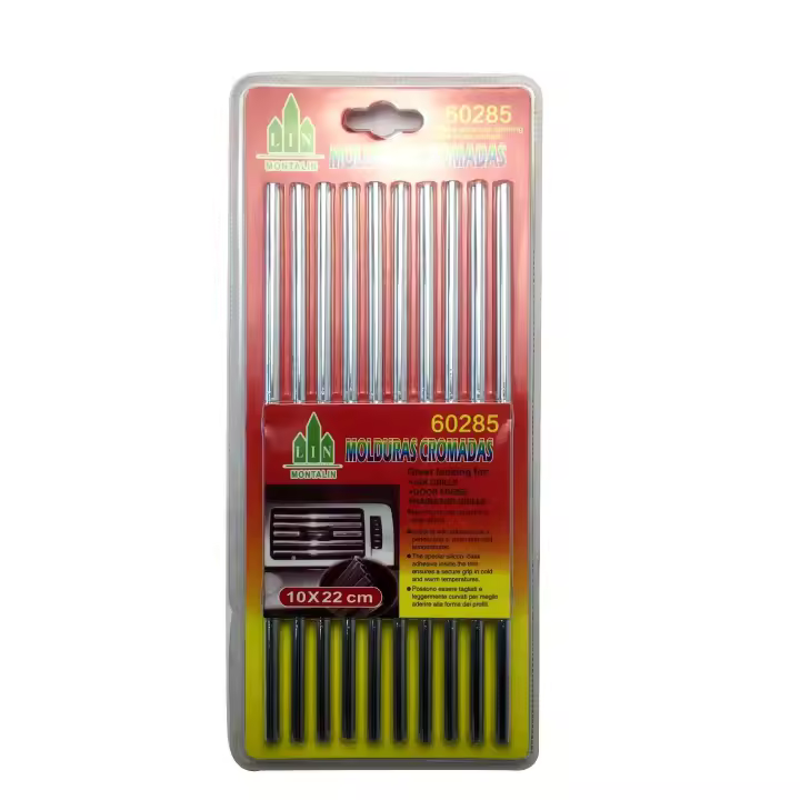 MOLCARAUTO Molduras Decorativas para Rejilla del Aire Acondicionado de Coche en forma de U - 1