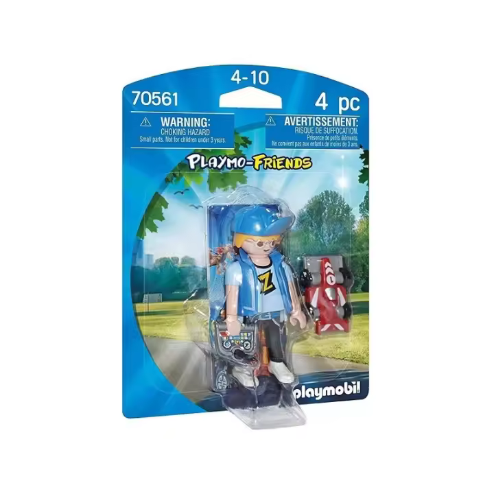 Playmobil 70561 Adolescente con coche RC 21PL70561 - 1