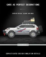 Bloques De Construcción De Vehículo Off-Road Para Ciudad 406 Piezas Juguete Educativo DIY Para Niños Regalos De Fiestas Y Navidad Modelo De Carrera De Coche Colección Decoración De Escritorio - details 3