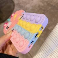 Pop It Fidget Toy Phone Case for iPhone Protection Soft Silicone - spot sales iphoneX/XS - details 1
