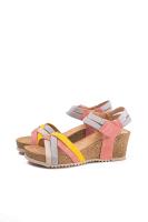 Lyla Wang Sandalias mujer de Cuña Multicolor y plataforma  para verano - details 5