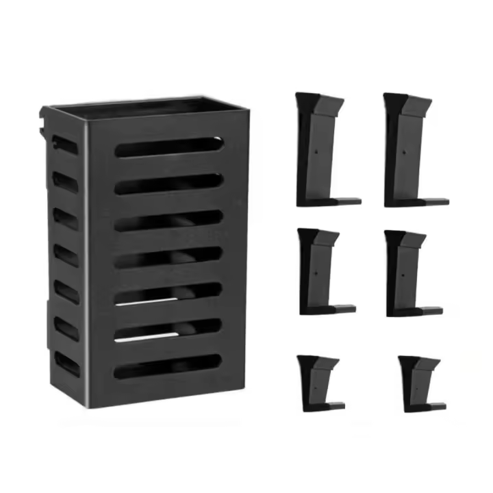 Soporte Para Plantas De Acuario En Plástico Negro Con Gancho Colgante Decoración De Aquascape Con Vaso De Plantación En Agua - 1