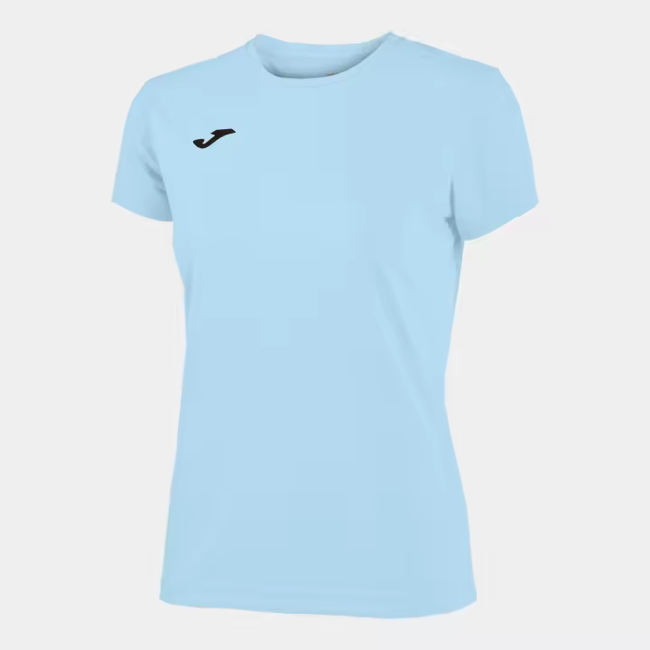 Camiseta M/C Mujer Joma Combi 900248 Celeste 350 Transpirable - 1
