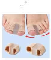 Corrector De Bollo En El Pie PUTIMI 1PCS Separador De Dedos Silicona Ortopédico Ajustador De Ñame Corregidor De Pies Sin Electricidad Tamaño Único - details 4