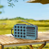 Juguete De Radiodifusión Digital Con Altavoz Bluetooth Compatible Recargable Batería Operada MP3 Player Con Altavoz Integrado - details 4