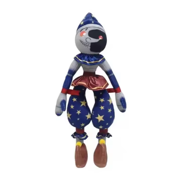 Muñeco De Peluche Kawaii Sundrop FNAF Juguetes Suaves Payaso Cartoon Juego De Horror Relleno De Algodón PP Decoración Para Hogar Regalo De Cumpleaños Para Niños - 1