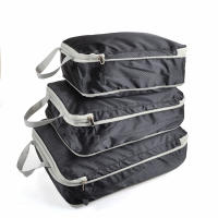 Cubos De Empaque Plegables Y Comprimibles Impermeables Para Viaje Bolsa De Almacenamiento De Nylon Organizador De Maleta Con Manillar Portátil - details 0