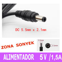 5 Alimentadores Cargadore 5V 1,5A.  TRICOM - details 1