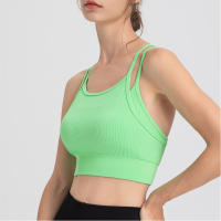 Sudadera Deportiva Para Mujer Push up Fitness Yoga Transpirable Running Vest Gimnasio Wear Deporte Top De Nylon Spandex - details 23