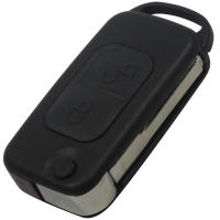 Carcasa De Llave Inteligente Jingyuqin Con 2/3 Botones Para Mercedes Benz ML C CL S SEL SLK E113 W168 W202 W203 Hoja Incluida - details 3