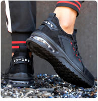 Zapatos De Seguridad Para Hombre Verano Malla Antipinchazos Punta De Acero Transpirables Ligeros Con Inserto De Kevlar Y Tela Superior - details 16