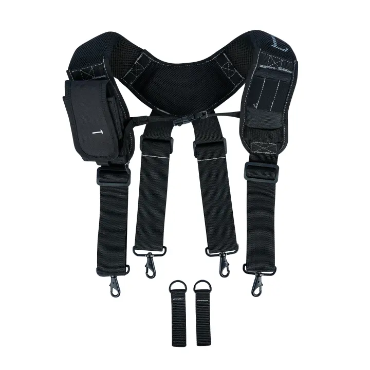 Cinturón De Herramientas KUNN Con Almohadillas Y Correa De Gel Desmontable Porta Teléfono Y 4 Bujías De Herramienta Para Construcción Unisex - 1