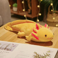 Muñeco De Peluche De Salamandra De 45cm Simulación De Dinosaurio Ambystoma Muñeco De Peluche Kawaii Axolotl Regalo Para Niños - details 3