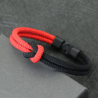 Nuevo Pulsera De Hombre Doble Capa Colorbloque Pirata Accesorio De Moda Material Metálico Aleación De Zinc Regalo Para Novio - details 7