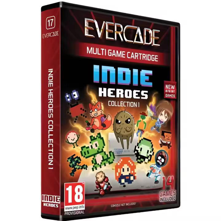 Cartucho Evercade Indie Heroes 1 - Nuevo precintado - PAL España - 1