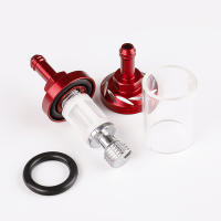 Filtro De Aceite De Gasolina Para Moto CNC De Aluminio 8mm Para Bicicleta De Pista Dirt 125/140/150/160cc CRF70 90 110 TTR100 110 KLX65 - details 3
