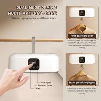 Secadora de Ropa Eléctrica Portátil, Mini Secadora Plegable, Secadora de Ropa Pequeña, Temporizador de 480 Min y Función de Calefacción PTC, para Apartamento, Viaje, Dormitorio, RV - details 3
