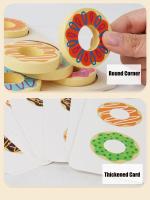 Juego De Encaje De Donuts De Madera Juguete Educativo Montessori Para Niños Juego De Alineación De Colores Y Educación Temprana Para Guarderías - details 8