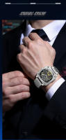 Reloj Mecánico Automático Para Hombre BINBOND H1133 2024 Tourbillon De Lujo Con Correa De Acero Y Ventana De Cristal Hardlex Resistente Al Agua Y Shock - details 13