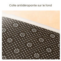 Alfombra para habitación de niños oso amapola, alfombras antideslizantes de juego con luz solar para dormitorios, tapete de dibujos animados para el suelo, guardarropa, decoración de dormitorio 80*160cm - details 5