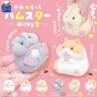 Juguete De Capulín Japonés Gashapon Muñeco De Peluche Flocado De Hamster Grueso Y Suave Regalos Para Niños Alivio Del Estrés Al Comprimir - details 0