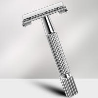 Afeitadora Manual Para Hombres Creativa Y Antigua Doble Cara Herramienta De Belleza Acero Inoxidable Razor Tradicional - details 6